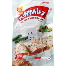 GODREJ YUMMIEZ CHICKEN SALAMI PEPPER/HERB